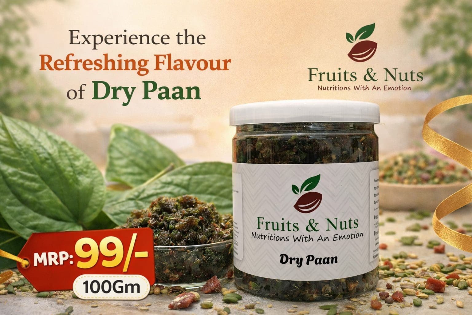Heritage Shahi Paan Digestive Mukhwas (Tobacco-Free)