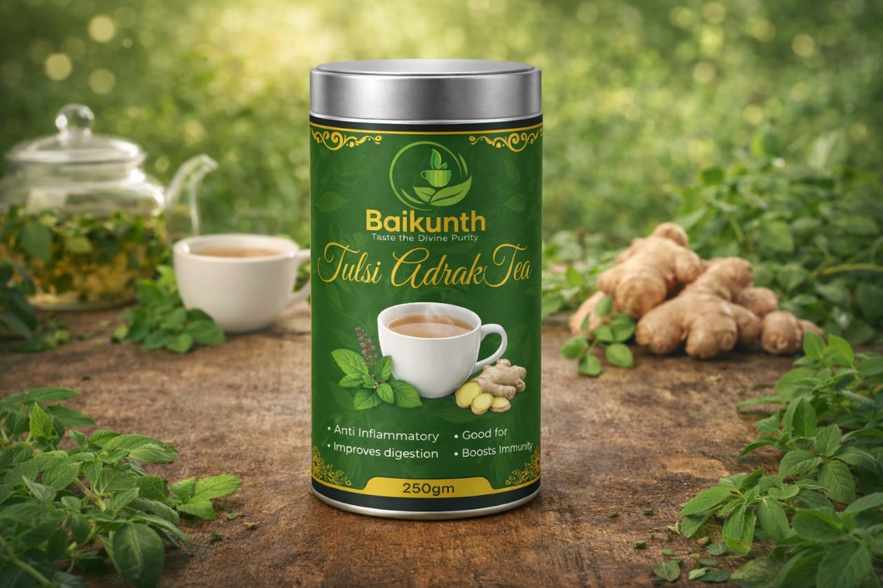 Tulsi Adraki Kadak Chai